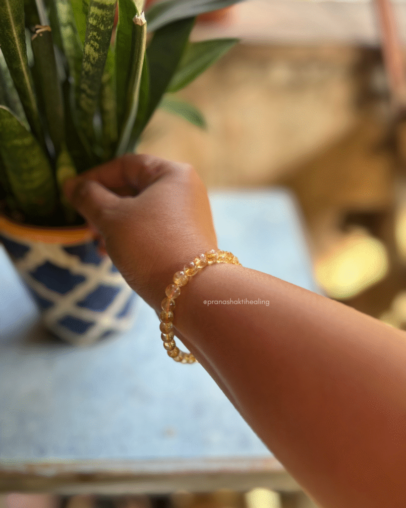 Genuine Energized Citrine Bracelet
