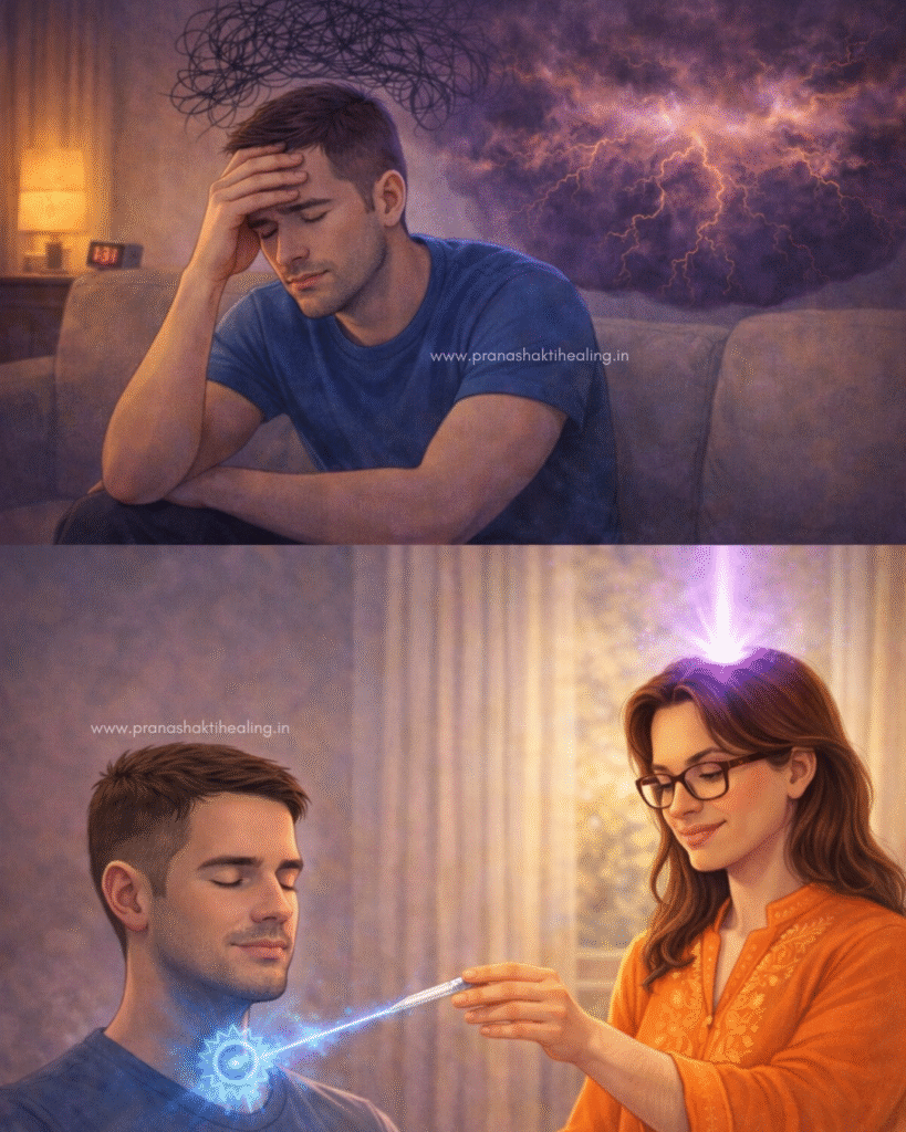 alternative medicine therapy for anxiety and depression using pranic healing meditation