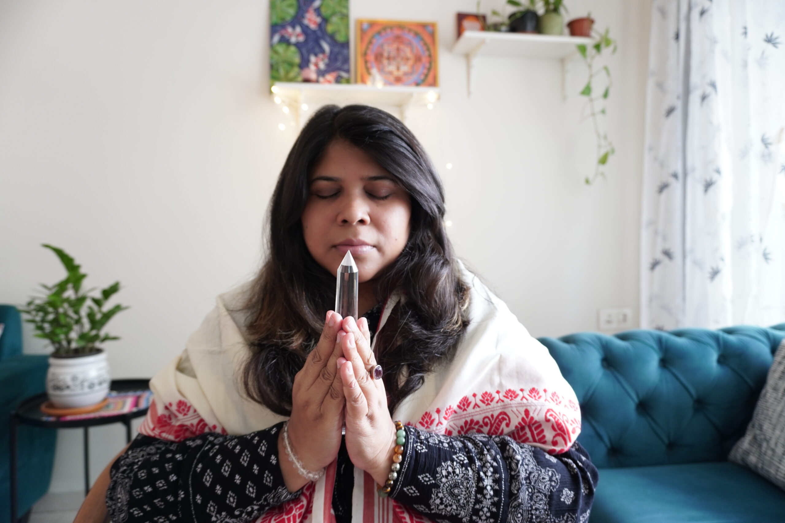 Sneha Kedar, Pranic Healer and Tarot Card Reader